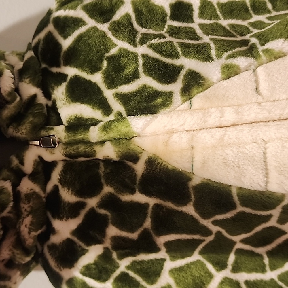 Snake Lizard Reptile Green Kids Halloween Onsie Hoodie Costume Size XL 7 - 8 - Picture 7 of 15